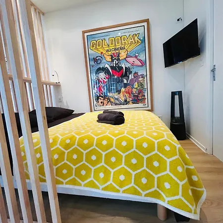 アパート Le Goldorak - Hypercentre, Parking Prive Et Climatisation ニオール